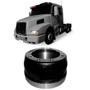 Imagem de Tambor Freio Volvo FH-12 NH-12 FM-10 Dianteiro Sem Cubo 10 Furos Frum 3693