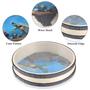 Imagem de Tambor Ocean Drum EASTROCK Wave Bead Sea Sound de 20 cm de madeira dura