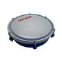 Imagem de Tamborim Liverpool Profissional 6" Nylon Azul Com Baqueta