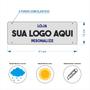 Imagem de Tampa de Placa de Carro Personalizada Sua Logo PVC 1mm