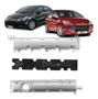 Imagem de Tampa de valvula motor citroen c4 c5 peugeot 307 308 407 408 2.0 16v 2005 á 2016 (exaustão e admissão) alumínio