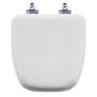 Tampa de Vaso Almofadado com Amortecedor Fit Branco para bacia Celite - Pontto Lavabo Imagem de Tampa de Vaso Almofadado com Amortecedor Fit Branco para bacia Celite
