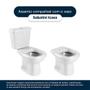 Tampa de Vaso em MDF Sabatini Areia para bacia Icasa - Pontto Lavabo Imagem de Tampa de Vaso em MDF Sabatini Areia para bacia Icasa