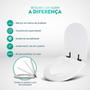 Tampa de Vaso Poliéster Com Amortecedor Duna Branco para Bacia Deca com Ferragem Preta - Pontto Lavabo Imagem de Tampa de Vaso Poliéster Com Amortecedor Duna Branco para Bacia Deca com Ferragem Preta