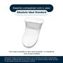 Imagem de Tampa de Vaso Sanitário com Amortecedor Absolute Bone (Bege Claro) para vaso Ideal Standard
