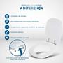 Imagem de Tampa de Vaso Sanitário Paris Bone (Bege Claro) para bacia Ideal Standard