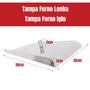 Imagem de Tampa Forno Iglu Inox 430 56x35 Forno A Lenha, Forno Pizza