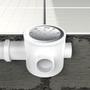 Imagem de Tampa Grelha Blukit Para Ralos Redondo 15cm Com Fecho Inox