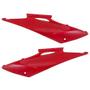 Imagem de Tampa lateral tork (par) vermelho honda nxr150 2009-2011