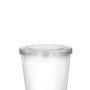 Imagem de Tampa Para Copo TP07 400ml 440ml 550ml Transp 50 un Kit 40