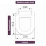 Imagem de Tampa Sanitario Calypso PP Resistente Branco