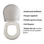 Imagem de Tampa Sanitario Calypso PP Resistente Branco