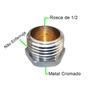 Imagem de Tampão Cromado Para Adaptador 1/2 Plug Purificador De Água