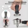 Imagem de Tampers de Café Espresso Barista com Mola Calibrada - Aço Inoxidável (51mm, 53mm, 58mm)