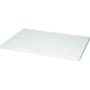 Imagem de Tampo de mesa plastico geo retangular branco  79x119cm