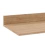 Imagem de Tampo para Balcão de Cozinha 160cm MDP Castanho - Lumil
