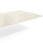 Imagem de Tampo para Mesa de Jantar Retangular com Vidro Tanna Off White 160 cm