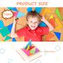 Imagem de Tangram de Madeira Meooeck - Pacote com 12 Puzzles Clássicos para Crianças