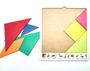 Imagem de Tangram Jogo Madeira Brinquedo Educativo Escolar Pedagógico