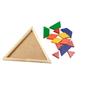 Imagem de Tangram Mosaico Triângulo Brinquedo Educativo Quebra Cabeça