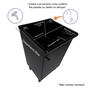 Imagem de Tanque de lavanderia 26L com Gabinete Premium Black 46cm