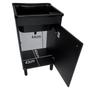 Imagem de Tanque de lavanderia 26L com Gabinete Premium Black 46cm