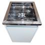 Imagem de Tanque de lavanderia Inox 23L Com Gabinete MDF 44cm