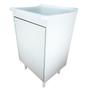 Imagem de Tanque de Lavanderia Plástico 34L Com Gabinete MDF 53cm
