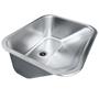 Imagem de Tanque Inox Lavanderia 55x45 Com Válvula Aço Inox Brinovar