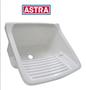 Imagem de Tanque plastico para lavar roupas 22 litros 47x43x27 Branco Astra