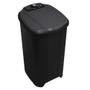 Imagem de Tanquinho Newmaq 10 Kg com Lavagem por Turbilhonamento e Timer 9 Programas Preto 110V