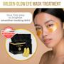 Imagem de Tapa-olhos DERMORA Golden Glow (30 pares) rejuvenescedores