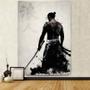 Imagem de Tapeçaria Wokex Japanese Samurai Ronin Swordsman Ink 100x150c