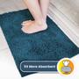 Imagem de Tapete Absorvente para Patas de Cães Muddy Mat - Microfibra Superabsorvente - Azul Atlântico