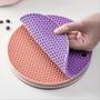 Imagem de Tapete Anti-escaldante De Silicone Resistente Ao Calor, Proteção Circular Para Bancada De Cozinha,