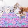 Imagem de Tapete Area Chicrug Cute Fluffy para quarto de meninas 150x240cm