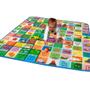 Imagem de Tapete Atividades Infantil Bebê DuplaFace Dobrável 1.80x2.0 Antitérmico Tatame Educativo 99 Toys 