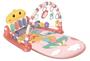 Imagem de Tapete Atividades Piano Musical Bebê Brinquedo Rosa Zooptoys