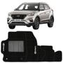 Imagem de Tapete Automotivo Hyundai Creta Carpete Base Pinada Bordado