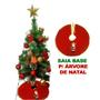 Imagem de Tapete Base Para Árvore De Natal Decoração Natalina Art Christmas 40 Cm Papai Noel