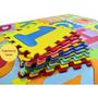 Imagem de Tapete Bebê Infantil, Tatame, Educativo, Alfanumérico, EVA, 36 Peças, 5mm 22x22 cm Gv Brink