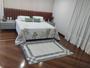 Imagem de Tapete Boho Dupla Face Preto com Cru 1,5 x 2,0 Tear Manual