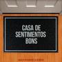 Imagem de Tapete Capacho - Casa De Sentimentos Bons