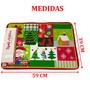 Tapete Capacho De Porta Enfeite Natalino Decoração 39x59cm - Genérico Imagem de Tapete Capacho De Porta Enfeite Natalino Decoração 39x59cm