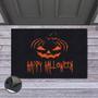 Imagem de Tapete Capacho Happy Halloween Abobora 60X40 Jack O'Lantern