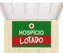 Imagem de Tapete Capacho Hospício Lotado - 60x40 cm