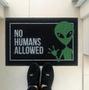 Imagem de Tapete Capacho - No Humans Allowed