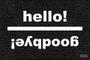 Imagem de Tapete Capacho Personalizado - Hello Goodbye Mod 01 60x40