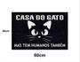 Imagem de Tapete Capacho Pet Paixao Gato 60x40 Para seu amigo felino