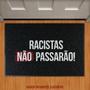 Imagem de Tapete Capacho Racistas Não Passarão